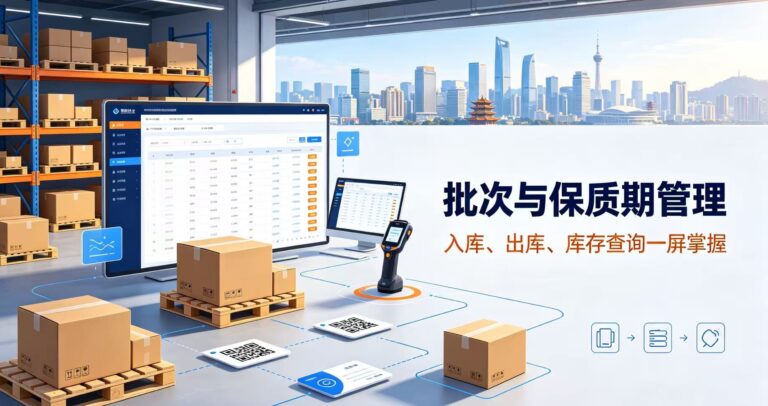 泉州电商做效期商品难？泉州管家婆批次管理，管好多批次库存